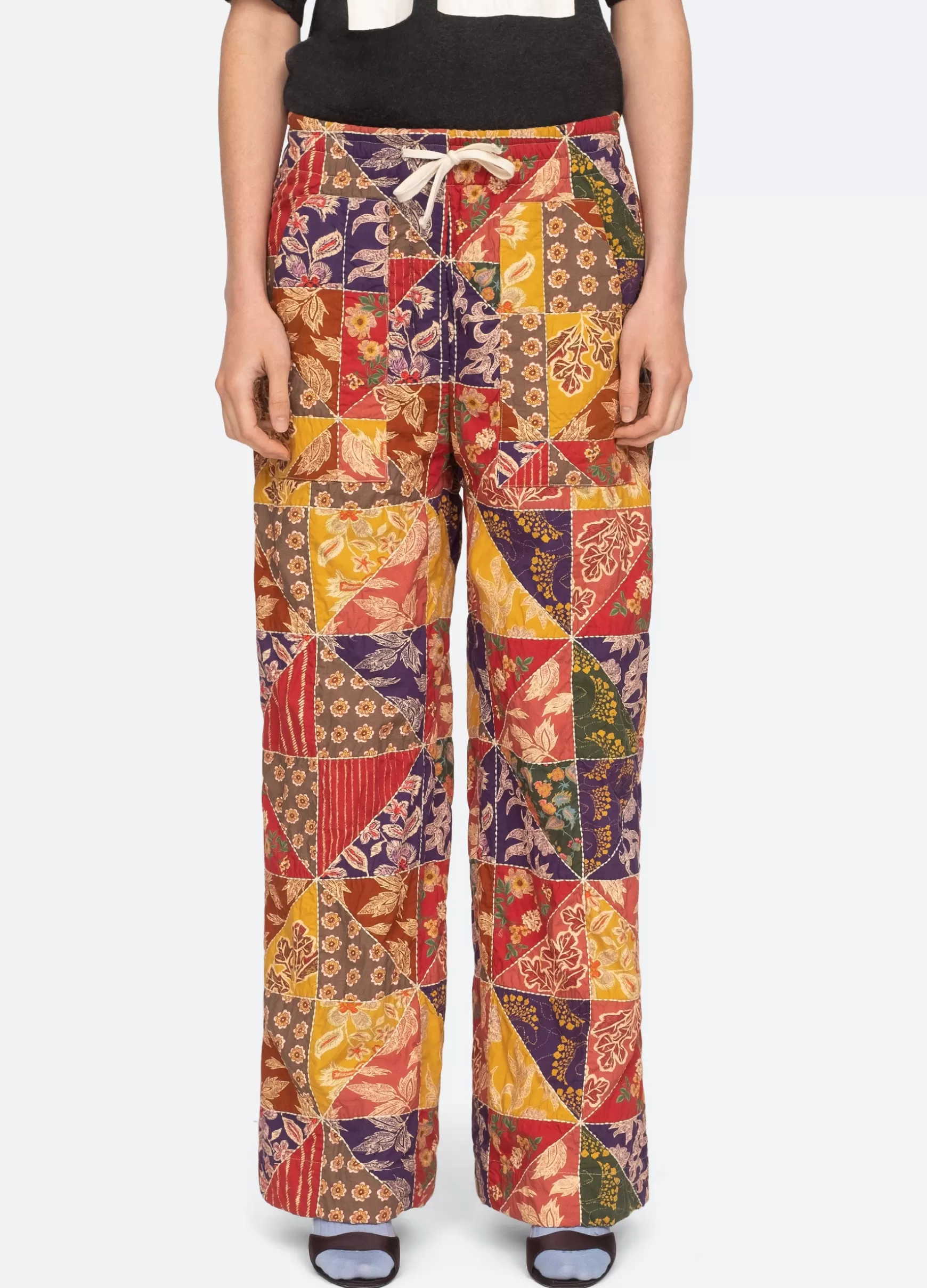 Sea New York Paloma Vintage x Sea | Bottoms>Paloma Patchwork Pants